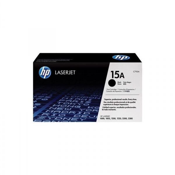 Cartuchos de impresión HP LaserJet Ultraprecise para la impresora 1000w/1005w/1200/1220/3300 (C7115A)