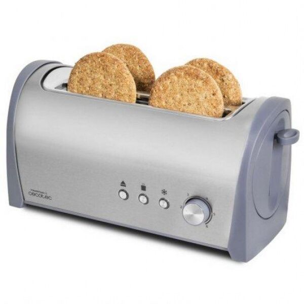 Toaster Cecotec Tostadora Digital Cecotec Steel Toast 2L Tostadora